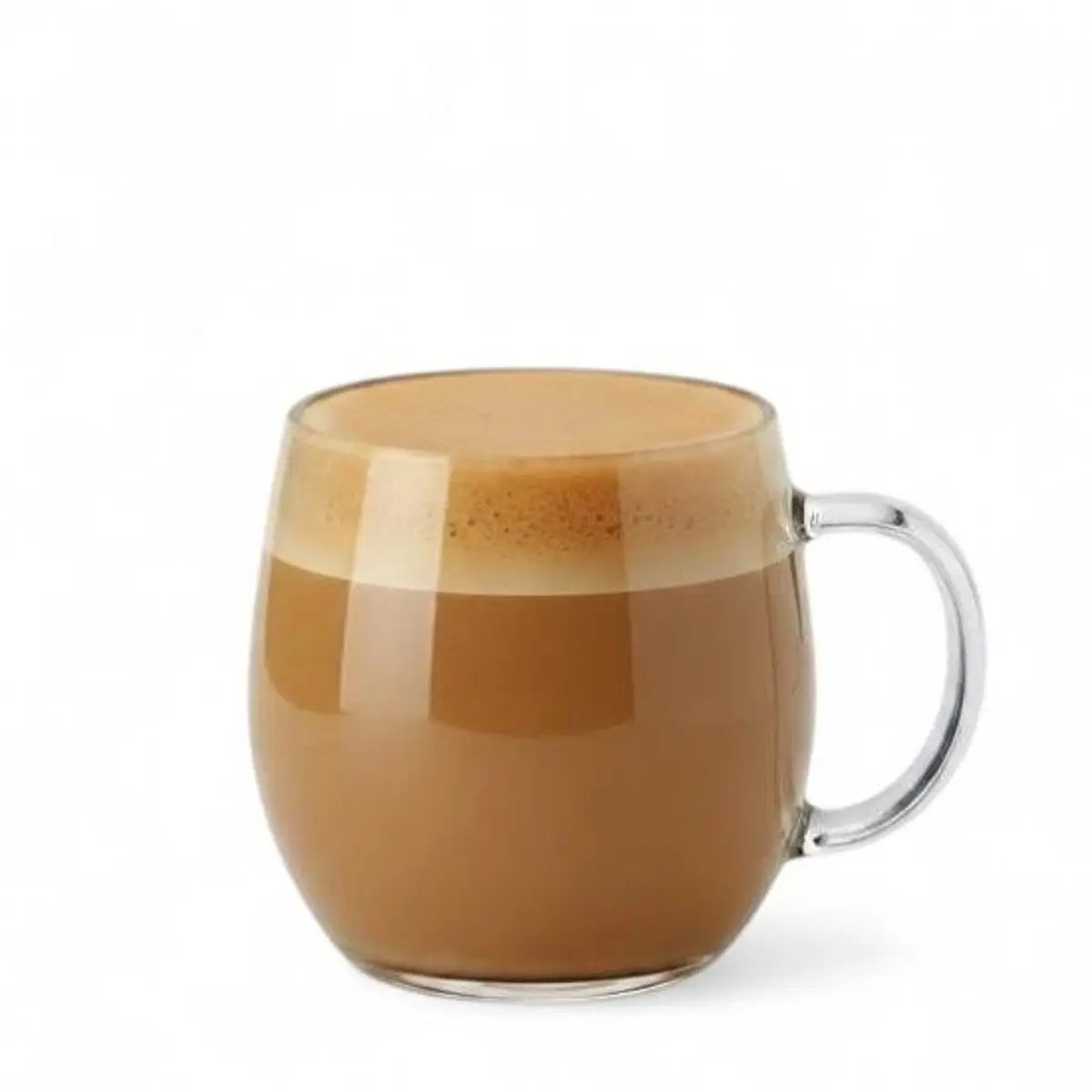Café Au Lait HOT at Suju's Coffee & Tea
