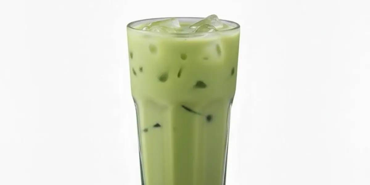 Iced Matcha Tea Latte at Suju's Coffee & Tea