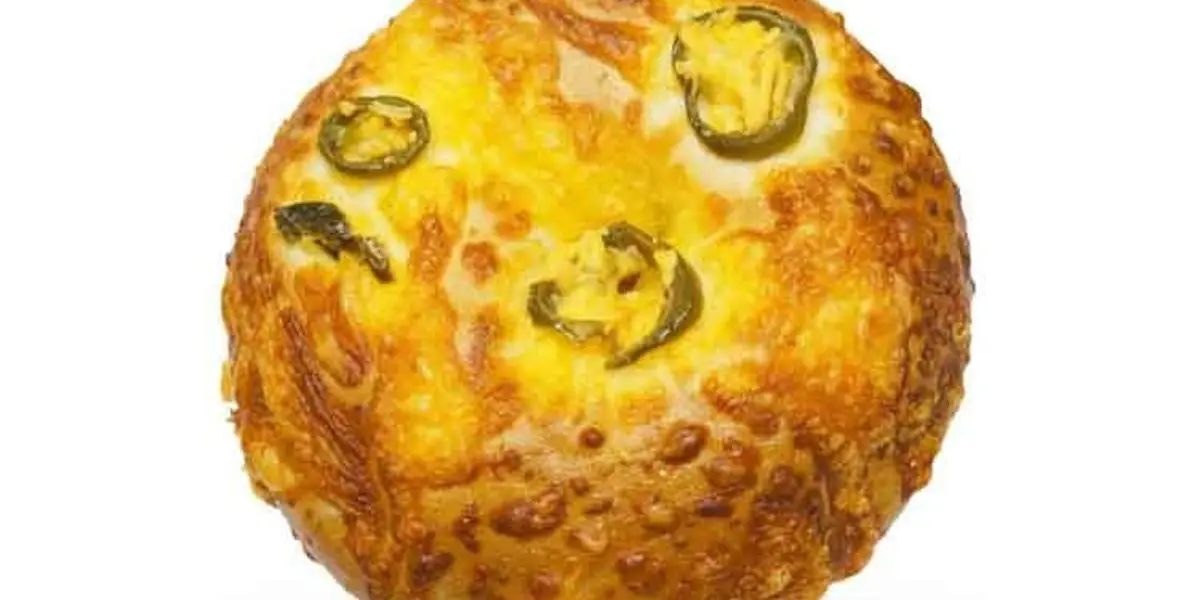 Jalapeno Cheddar Bagel at Suju's Coffee & Tea