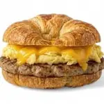 Sausage Egg Cheese Croissant at Suju's Coffee & Tea