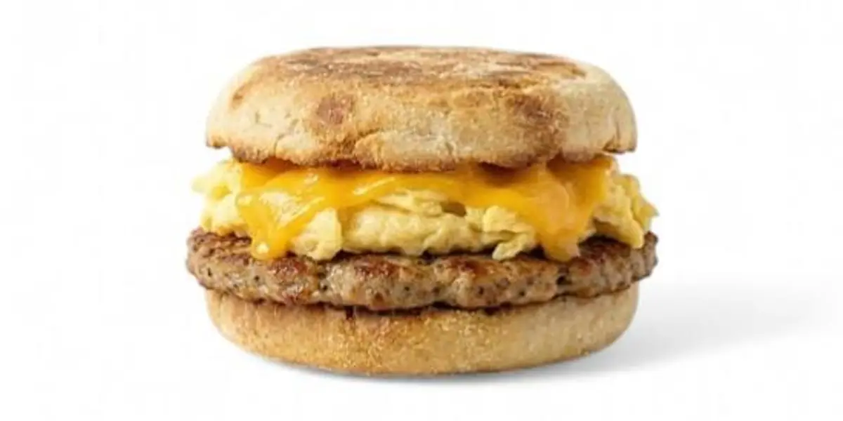 Sausage Egg Cheese Muffin at Suju's Coffee & Tea
