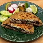 Gordita de Asada at Taco Los 3 paisas