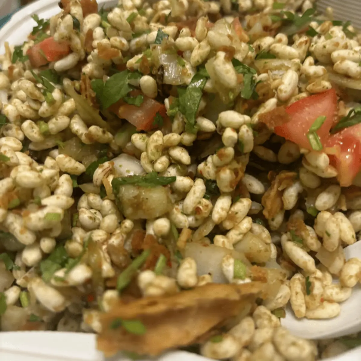 Bhel Puri at Taj e Chaat