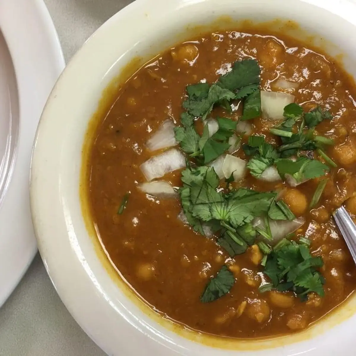 Chana Masala at Taj e Chaat