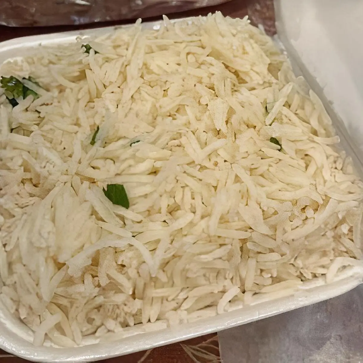 Rice at Taj e Chaat