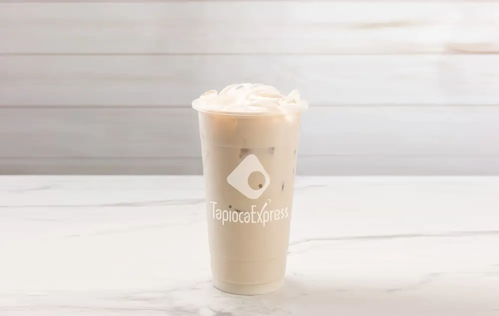 Almond Milk Tea 杏仁奶茶 at Tapioca Express