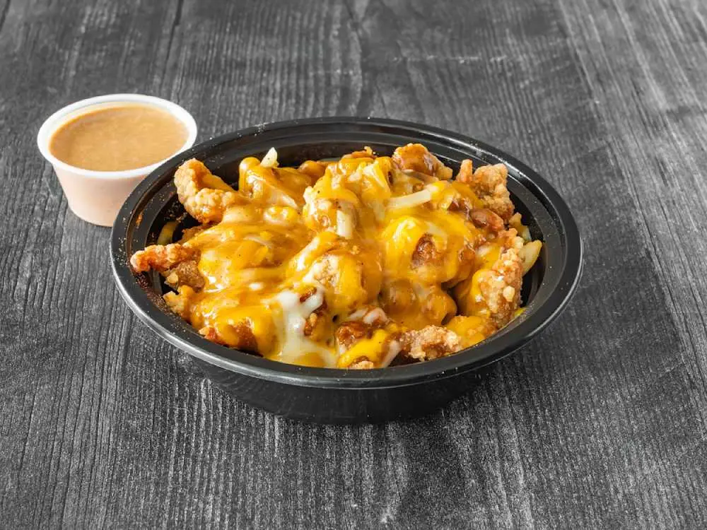 Chi Chi Fries 起司薯條辣味炸雞 at Tapioca Express