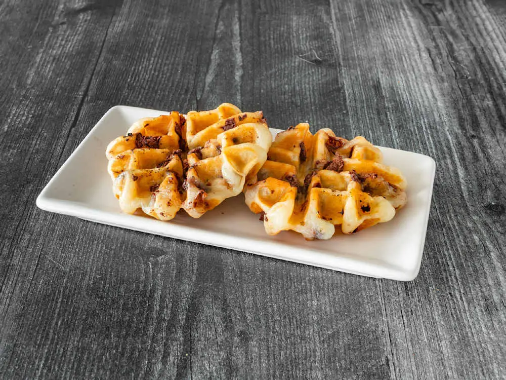 Chocolate Waffle X 3 at Tapioca Express