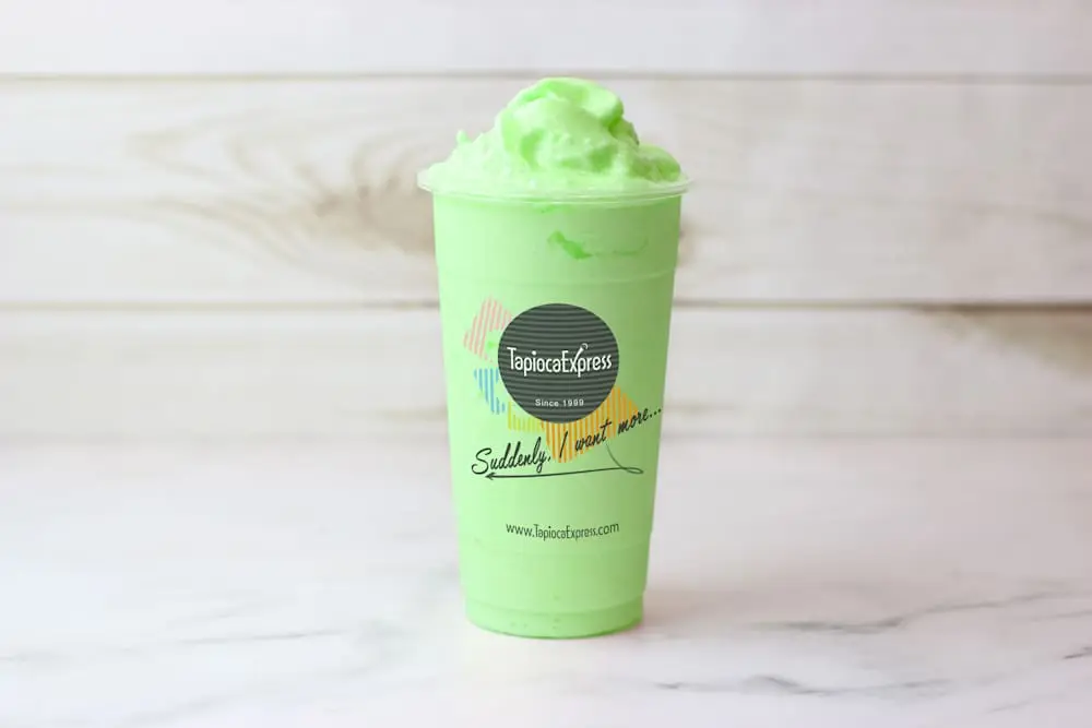 Honeydew Fresh Fruit Snow Bubble 哈密瓜雪泡 at Tapioca Express