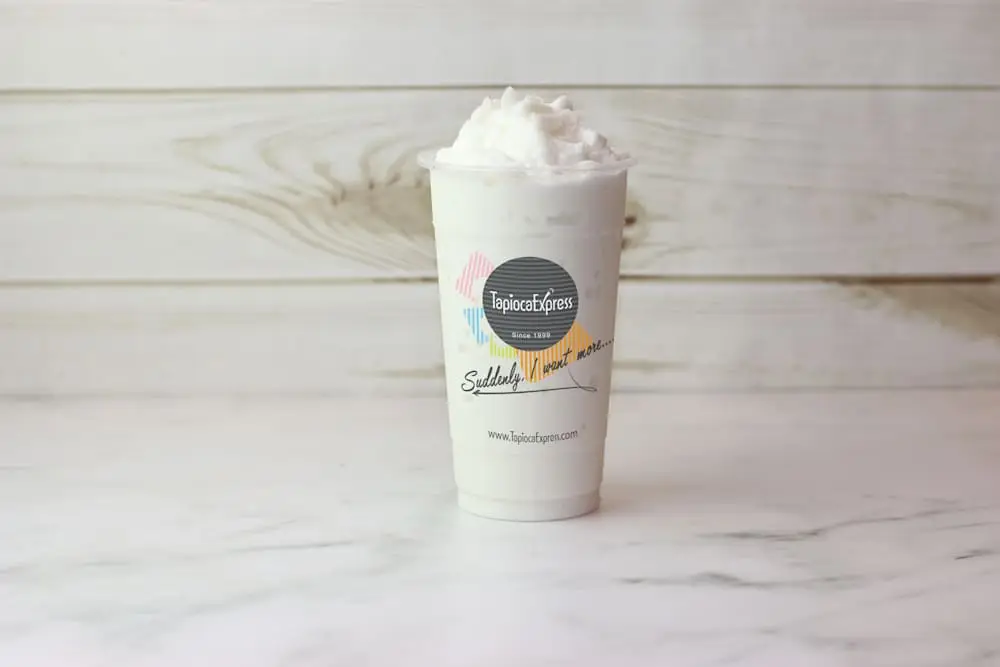 Lychee Snow Bubble 荔枝雪泡 at Tapioca Express