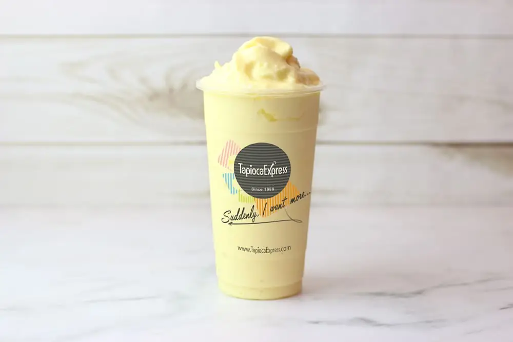 Passion Fruit Snow Bubble 百香果雪泡 at Tapioca Express