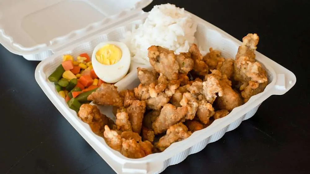 Rice Combo 套餐 at Tapioca Express