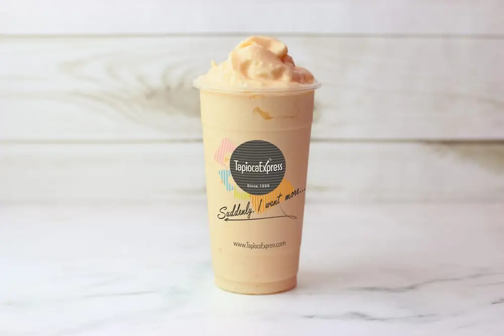 Sea Salt Caramel Snow Bubble 海鹽焦糖雪泡 at Tapioca Express