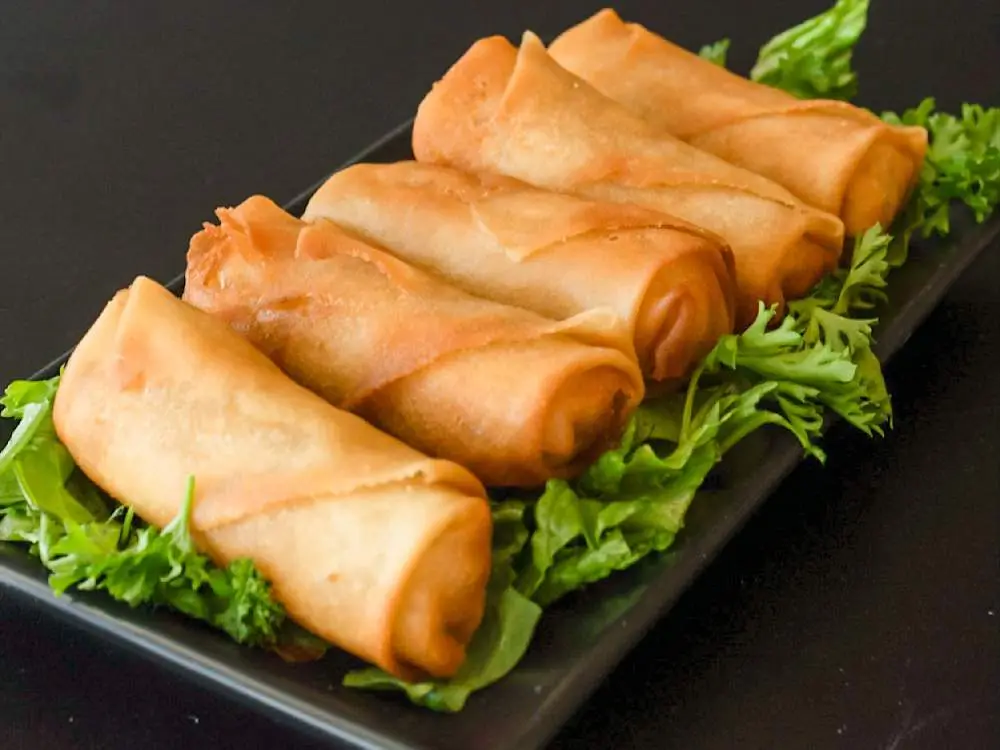 Spring Rolls Vegetarian X 5/8 蔬菜春捲 at Tapioca Express