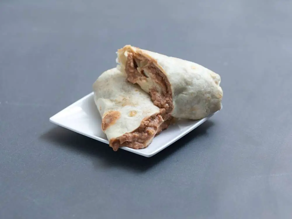 Bean and Cheese Burrito at Taqueria Las Vegas