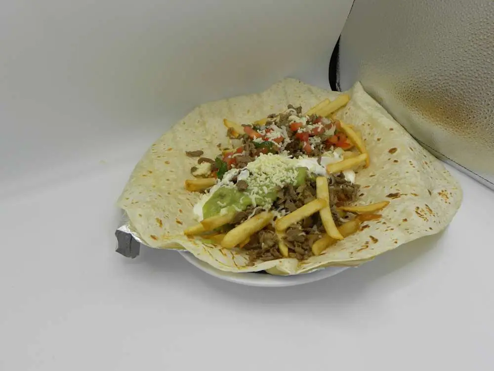 California Burrito at Taqueria Las Vegas
