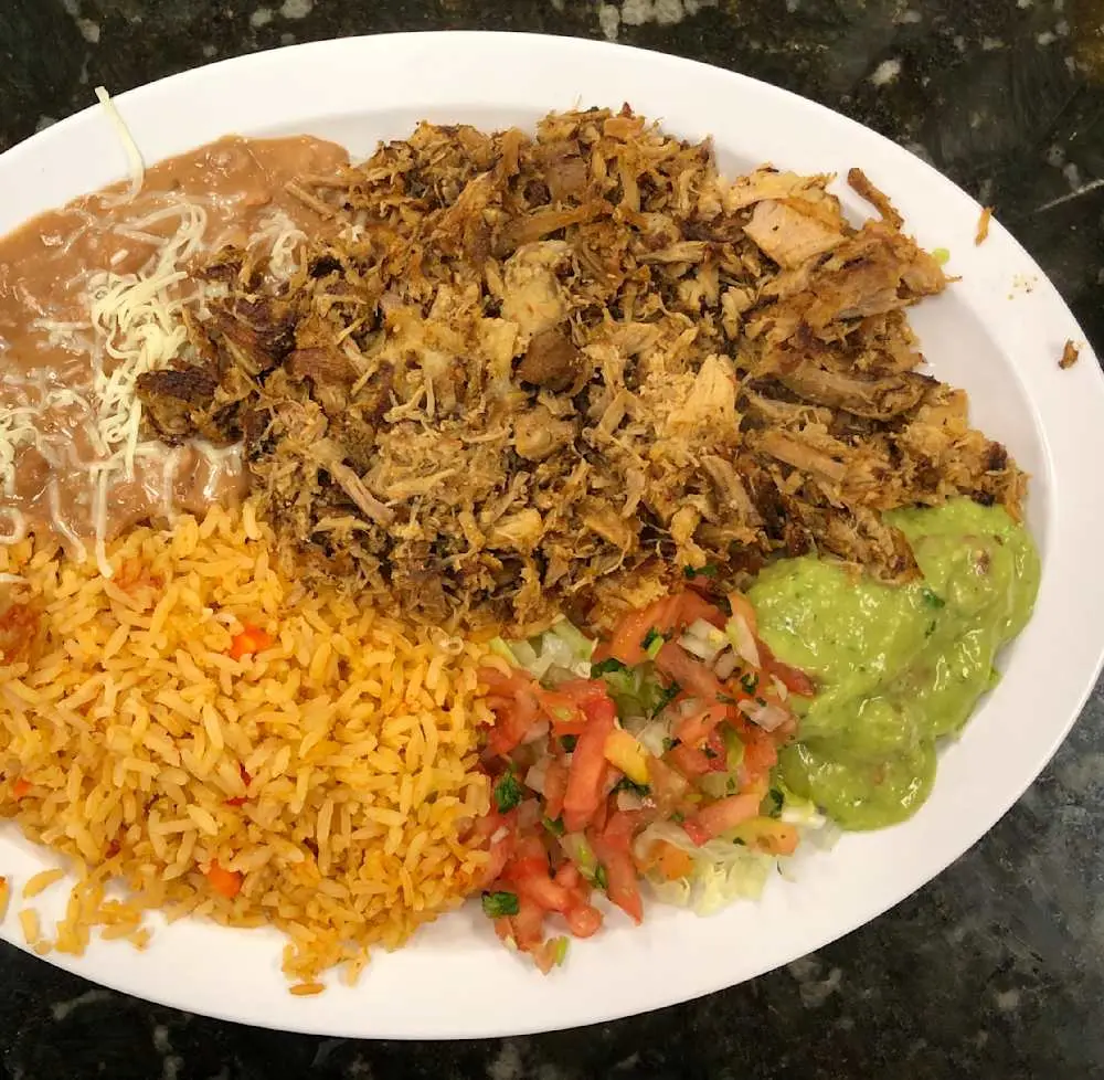 Carnitas Plato at Taqueria Las Vegas