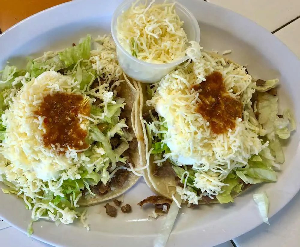 Super Tacos at Taqueria Las Vegas