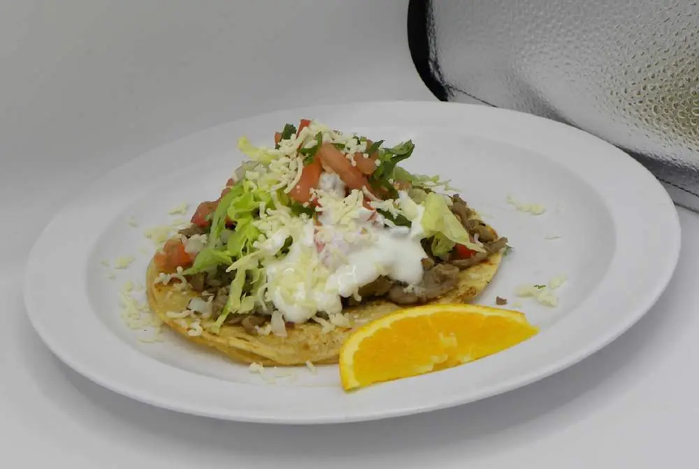 Tostadas at Taqueria Las Vegas