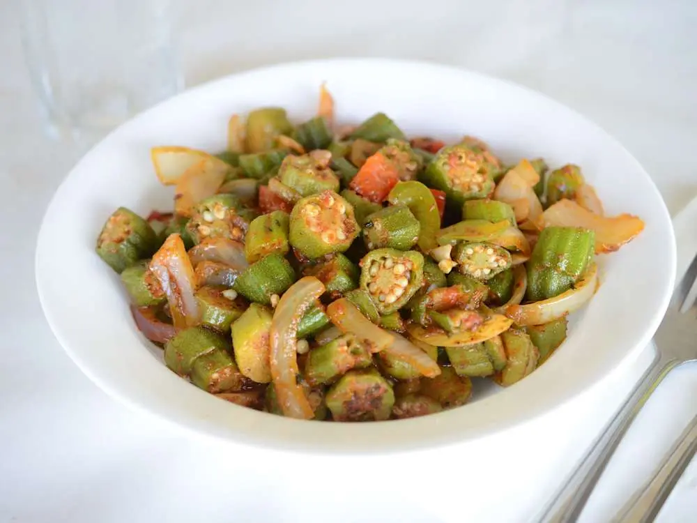 Bhindi at Taste of India