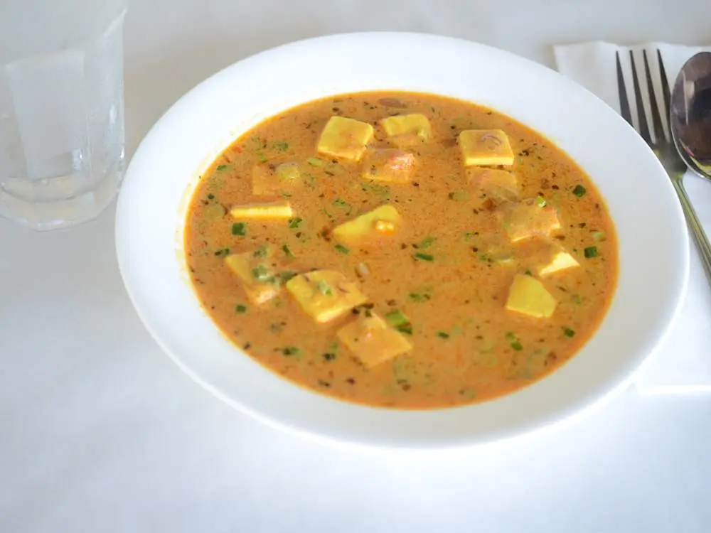 Shahi Paneer at Taste of India