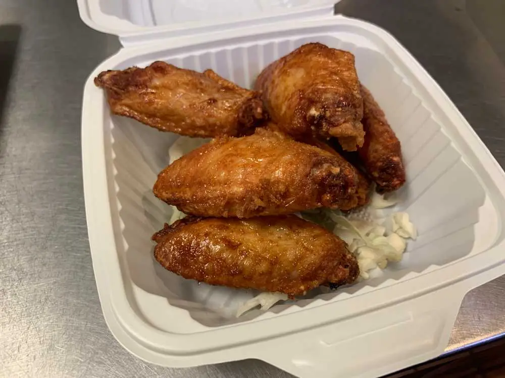 5 Piece Fried Chicken Wings at Teo Chow Noodle Shack