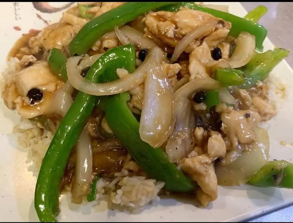 Black Bean Chicken at Teo Chow Noodle Shack