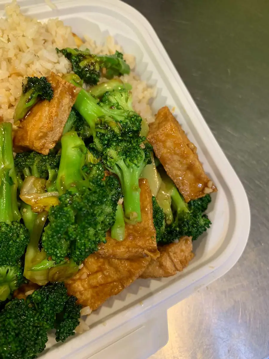 Broccoli Tofu at Teo Chow Noodle Shack
