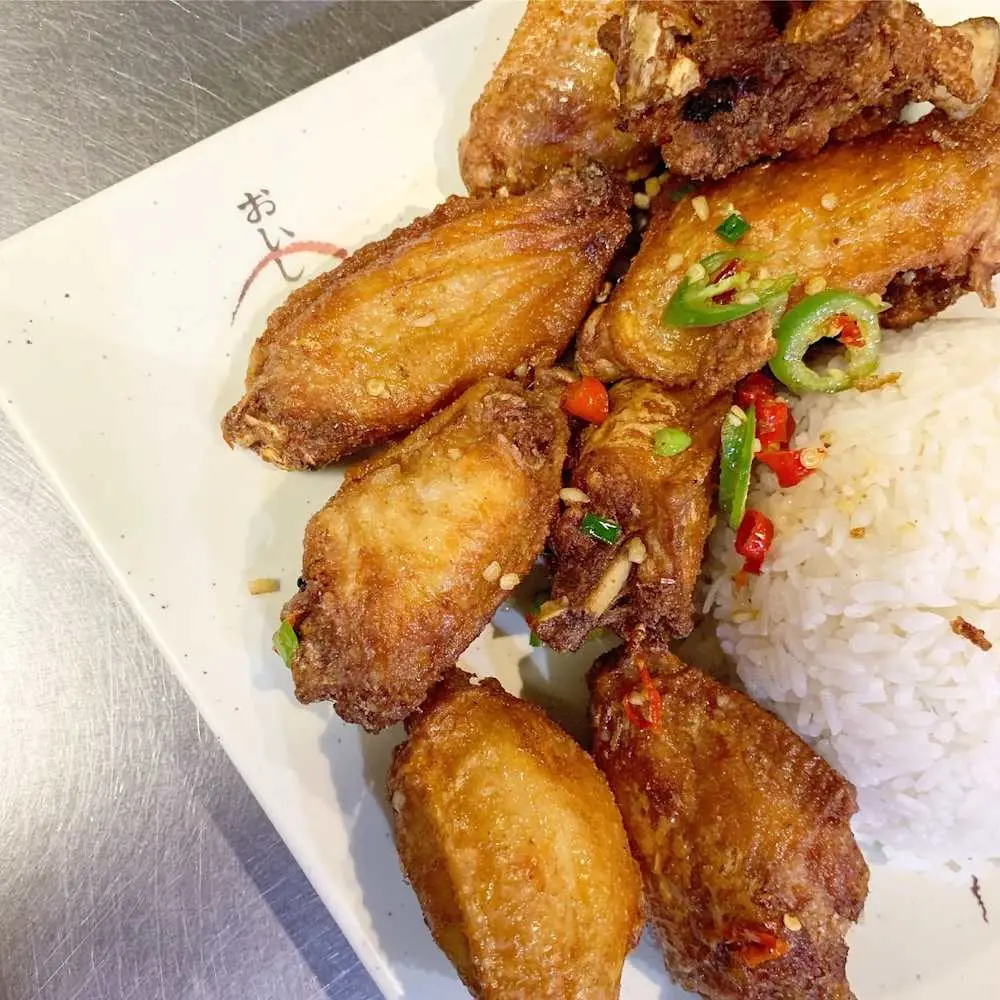Salt and Pepper Chicken Wings at Teo Chow Noodle Shack