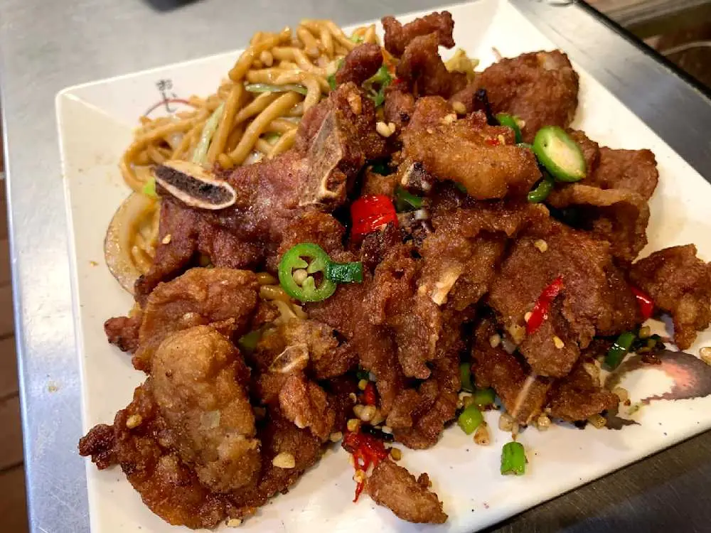 Salt and Pepper Spareribs at Teo Chow Noodle Shack