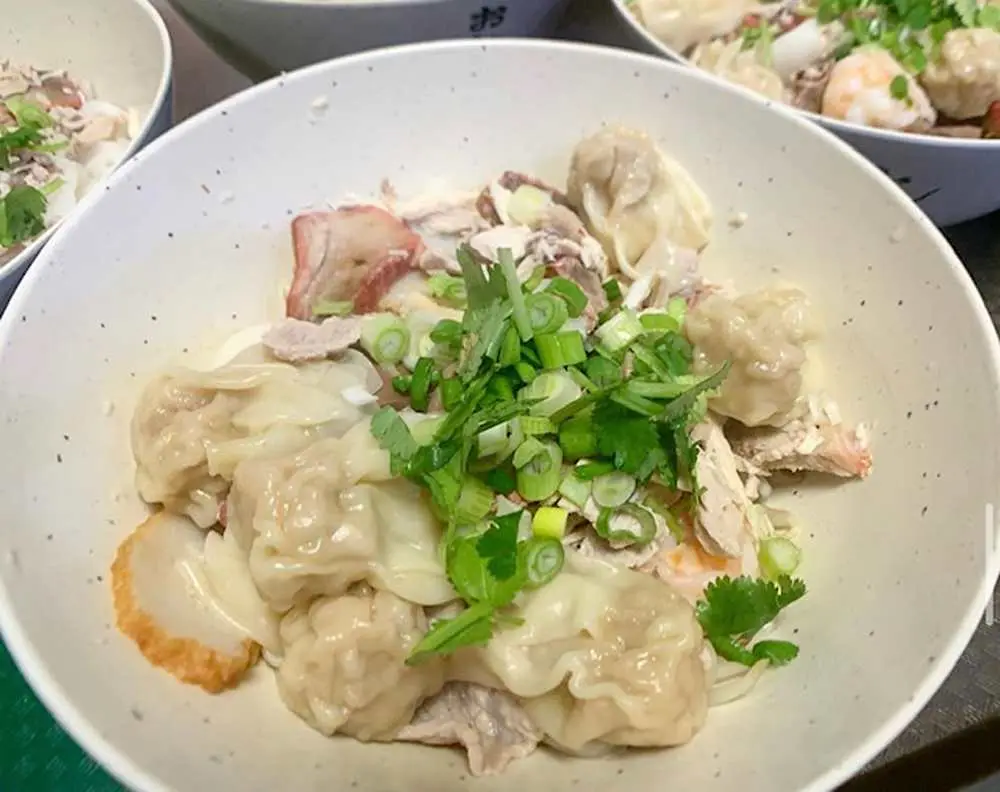Wonton Only at Teo Chow Noodle Shack