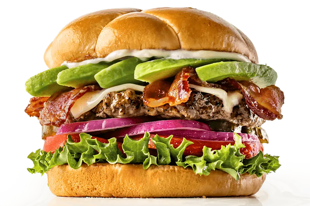 Bacon Me Crazy Cheeseburger at The Burger Den