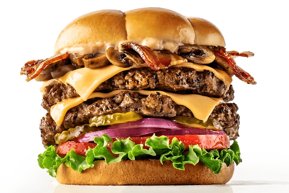 Build Me Up Burger at The Burger Den