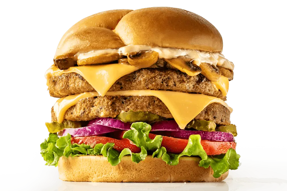 Build Me Up Veggie Burger at The Burger Den