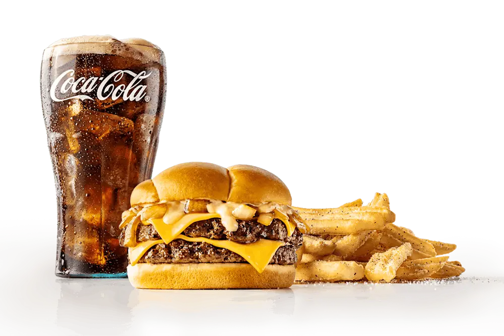 Double the Fun Burger Combo at The Burger Den