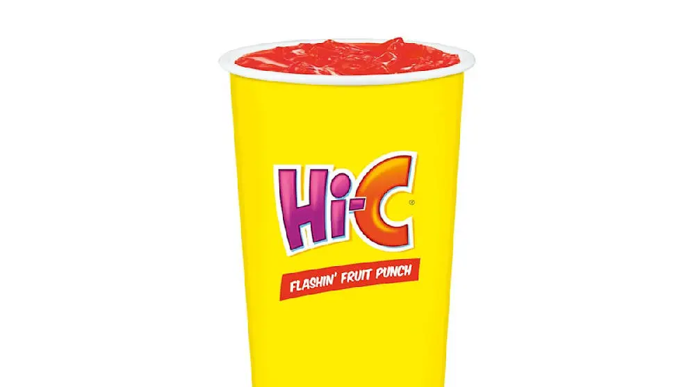 Hi-C® Fruit Punch at The Burger Den