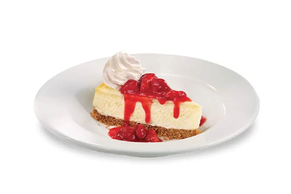 New York Style Cheesecake at The Burger Den