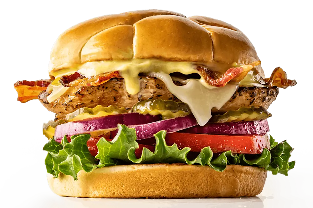 Pig 'n' Chicken Burger at The Burger Den