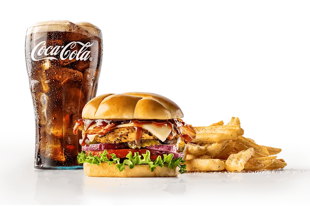 Raid the Roost Chicken Burger Combo at The Burger Den