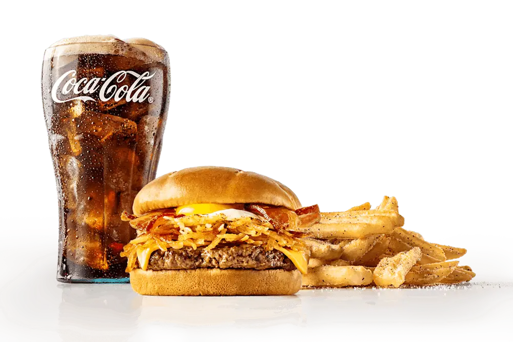Wake & Bacon Burger Combo at The Burger Den