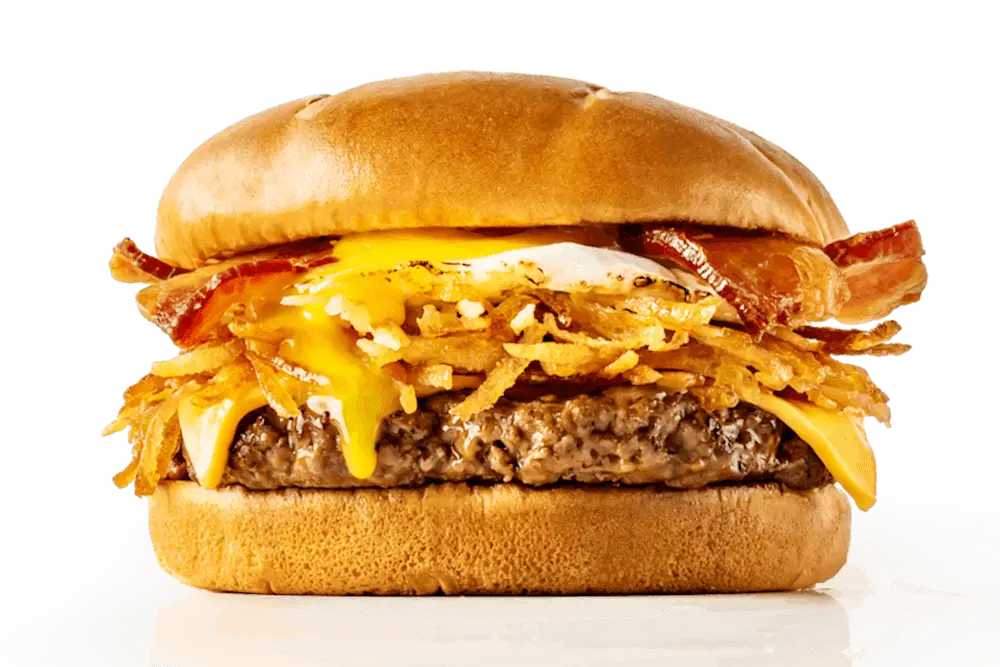 Wake & Bacon Burger at The Burger Den