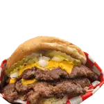 THE DOUBLE at The Burger Shop