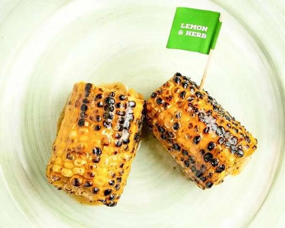 *Flame-Grilled Corn On The Cob at The Port Of Peri Peri