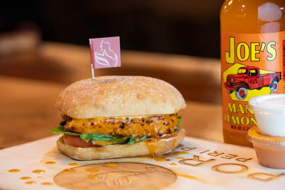 *The Burger at The Port Of Peri Peri