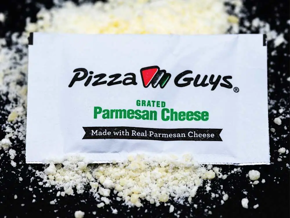 Parmesan Cheese Packets at Thornton Pure Water & Ice Cream