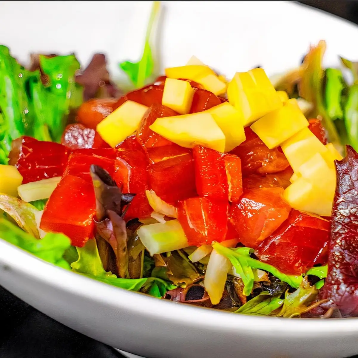 Ahi Poke Salad at Toro Sushi Stone Grill & Bar
