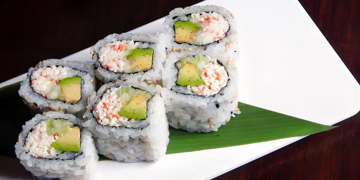 California Roll at Toro Sushi Stone Grill & Bar