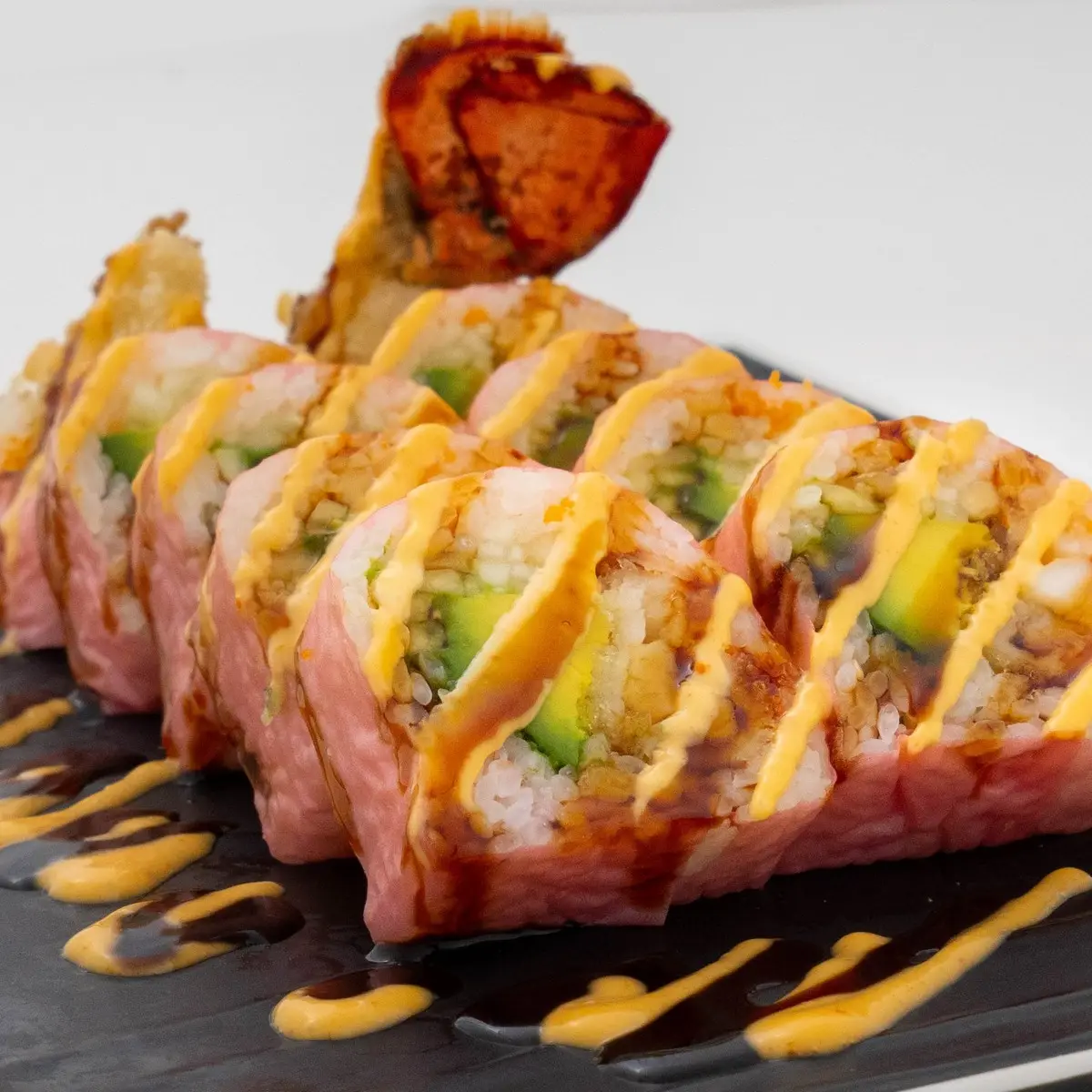 Lobster Tempura Roll at Toro Sushi Stone Grill & Bar