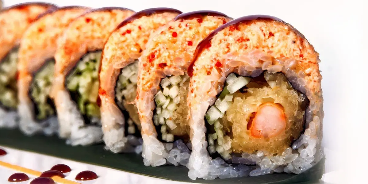 Ocean King Roll at Toro Sushi Stone Grill & Bar