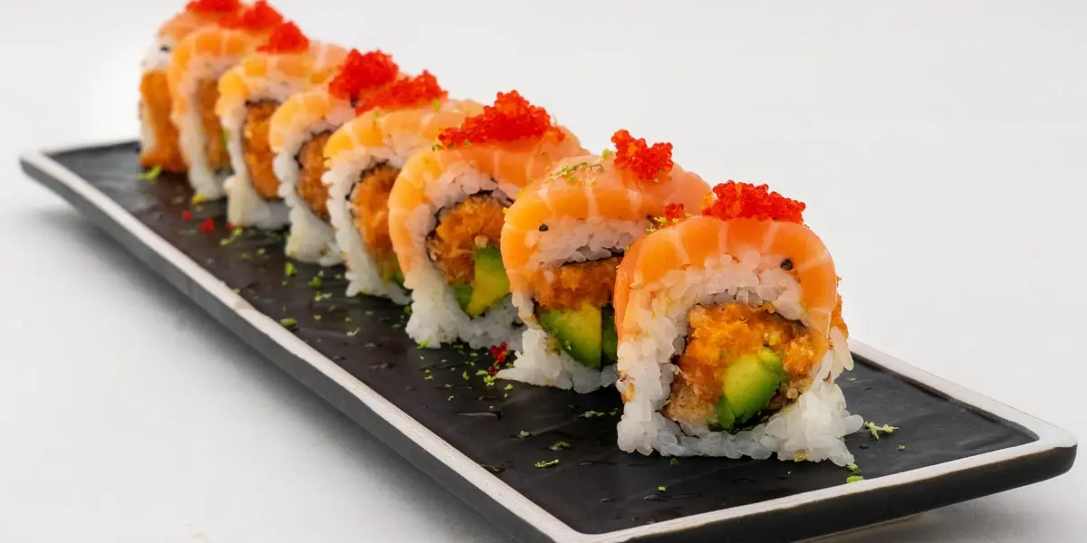 Salmon Lover Roll at Toro Sushi Stone Grill & Bar